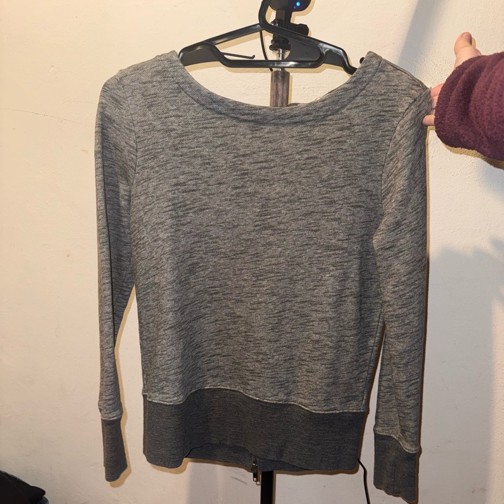 Madewell Zip Up Sweater